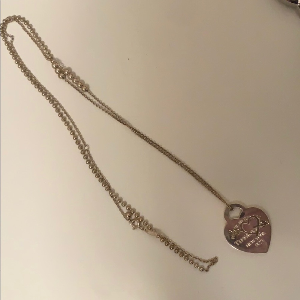 Authentic Tiffany & Co Heart Necklace
